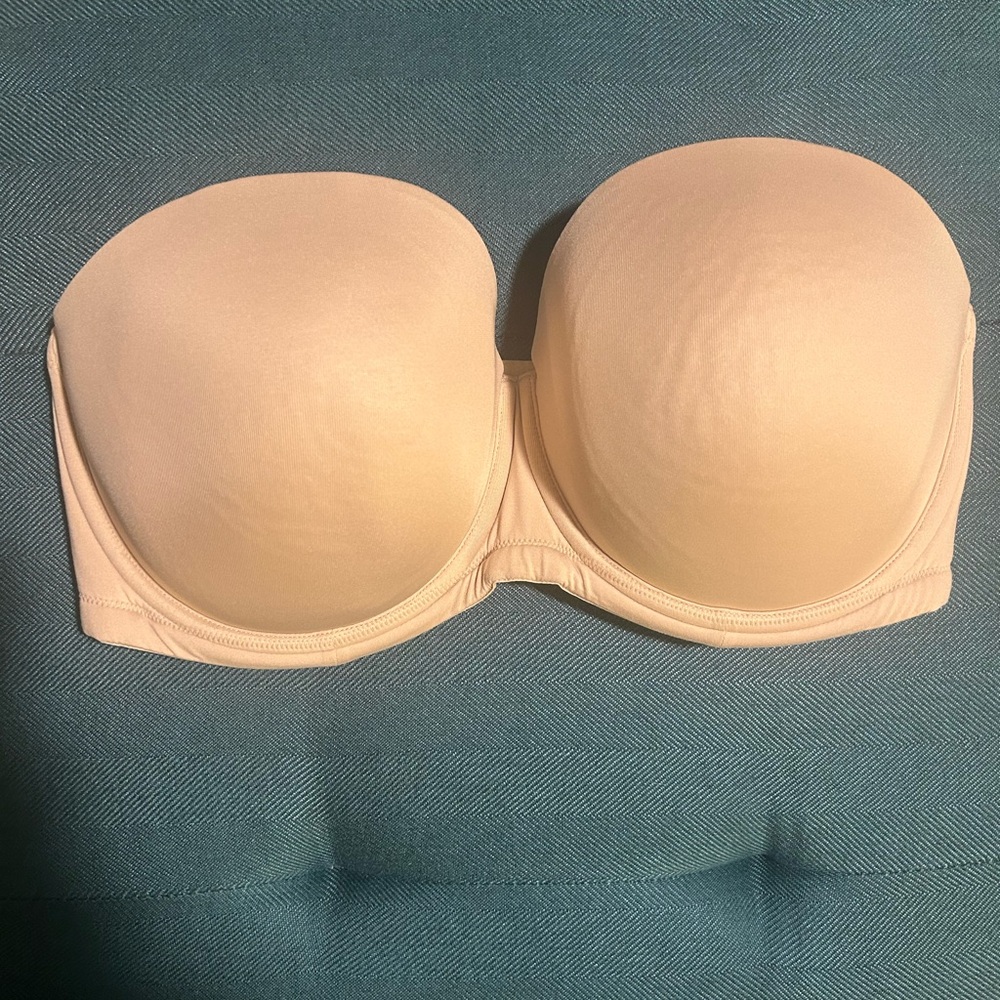 Wacoal Nude Strapless Bra US 38G